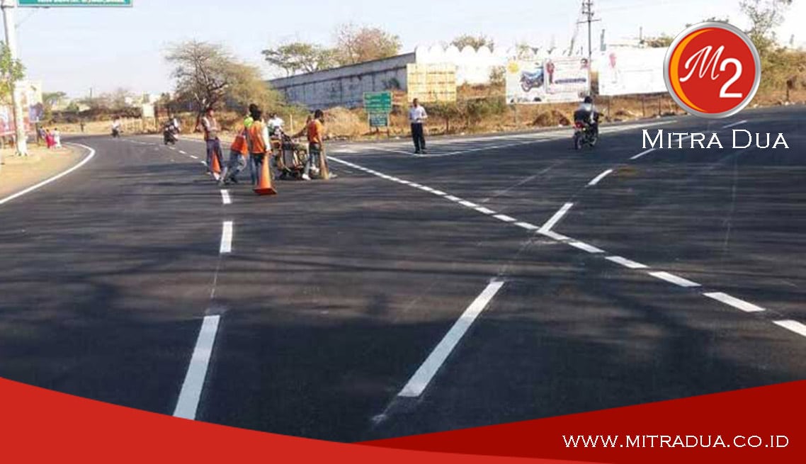 Jasa Pengecatan marka jalan kediri
