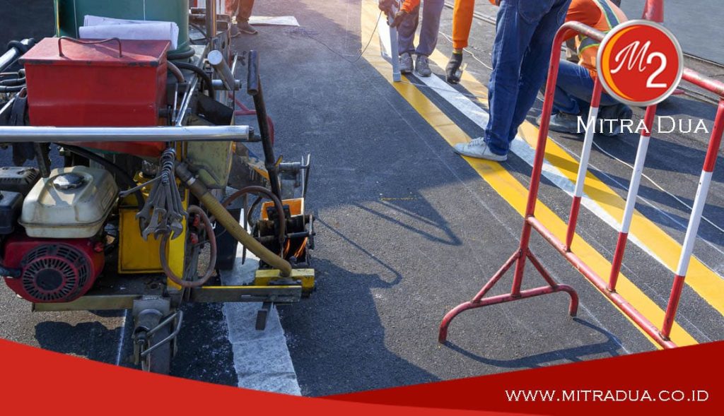 Jasa Pengecatan Marka Jalan Kendari