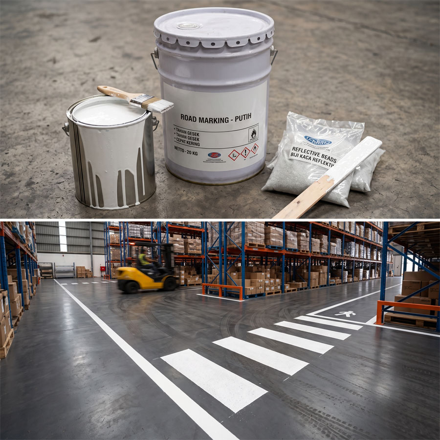 Cat Road Marking